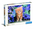 Пъзел 500 части Коте Ginger cat in flowers Клементони Clementoni 30415